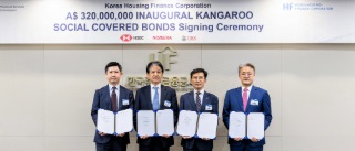 Korea Housing Finance Corperation A$ 320,000,000 INAUGURAL KANGAROO SOCIAL COVERED BONDS Signing Ceremony