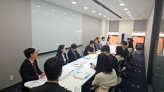 수도권기업금융센터 방문